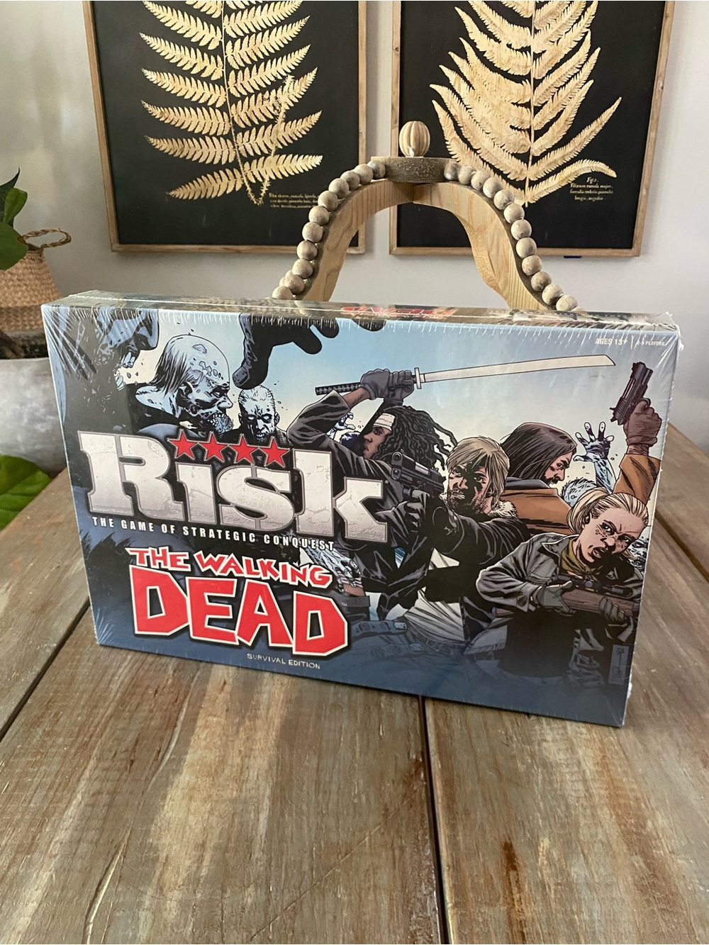 The Walking Dead Risk Board Game Survival Edition Collectible